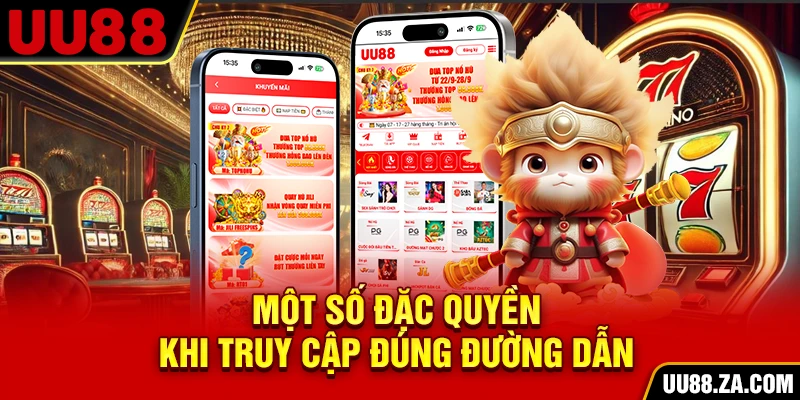 Một số đặc quyền khi truy cập đúng đường dẫn