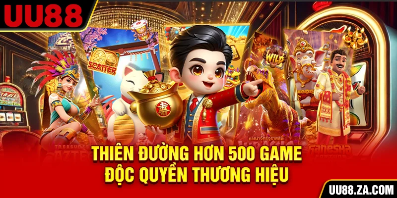 Thiên đường hơn 500 game độc quyền thương hiệu